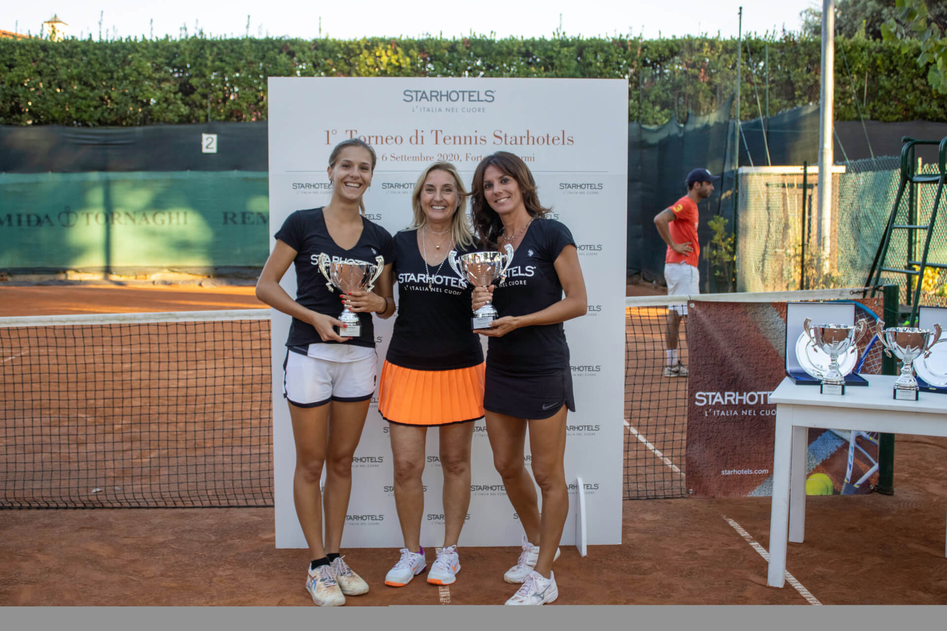 Elisabetta Fabri, Presidente e AD Starhotels con Claudia Gabrielli e Stefania Giovannini